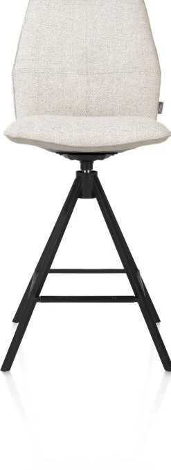 Clearance XOOON Franky barstoel draaibaar - in de kleur Lichtgrijs -