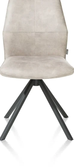 XOOON FRANKY eetkamerstoel - draaibaar - kiezel