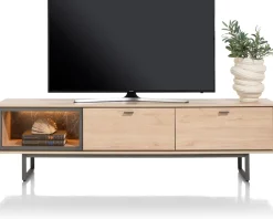 Discount XOOON HELSINKI lowboard 200 cm - eiken look