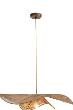 Outlet XOOON Iggy hanglamp 1*E27 D80cm in de kleur Naturel - COCOmaison