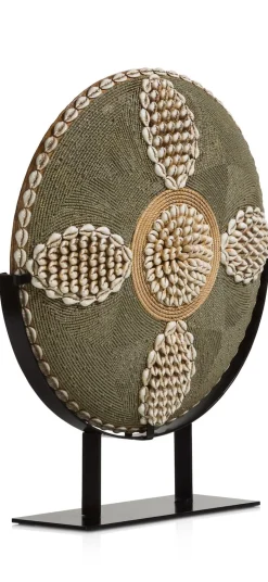 Discount XOOON Jennifer beeld rond met schelpjes H44cm - COCOmaison