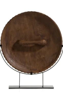 Discount XOOON Jennifer beeld rond met schelpjes H44cm - COCOmaison