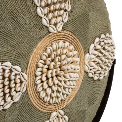 Discount XOOON Jennifer beeld rond met schelpjes H44cm - COCOmaison