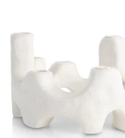 Sale XOOON Jet kandelaar H14,5cm in de kleur Wit - COCOmaison