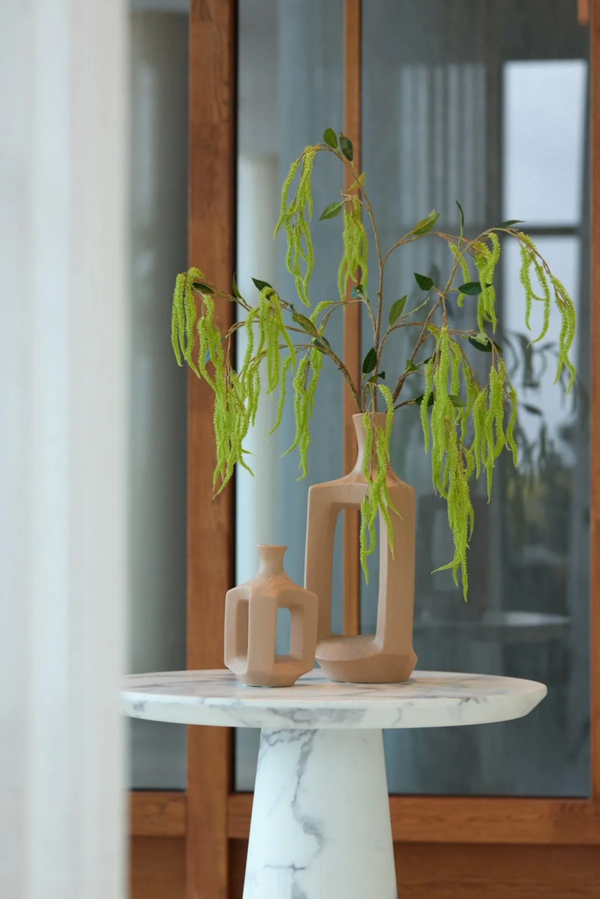 Best XOOON Jules vaas H21cm in kleur Beige shop je bij COCOmaison