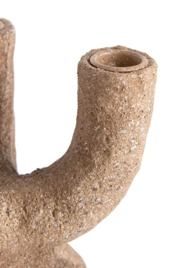 Outlet XOOON June kandelaar H27cm in de kleur Bruin - COCOmaison