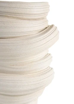 XOOON Juul vaas H32,6cm in de kleur Crème - COCOmaison