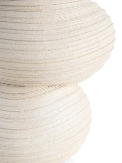 XOOON Juul vaas H36,6cm in de kleur Crème - COCOmaison