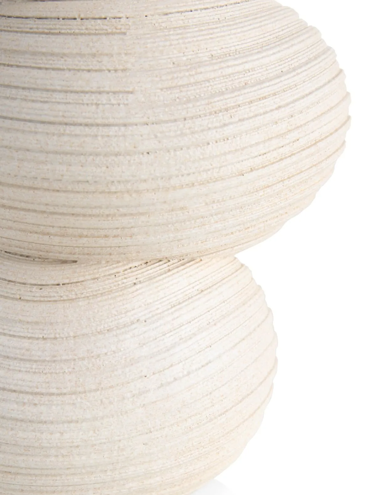 XOOON Juul vaas H36,6cm in de kleur Crème - COCOmaison