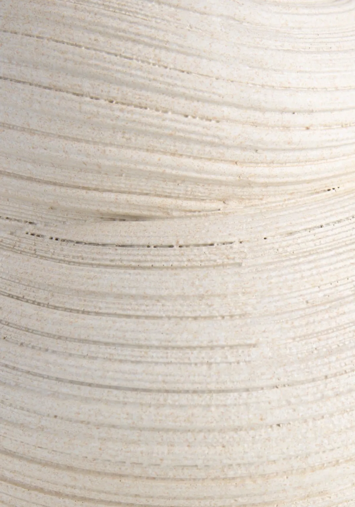 XOOON Juul vaas H36,6cm in de kleur Crème - COCOmaison