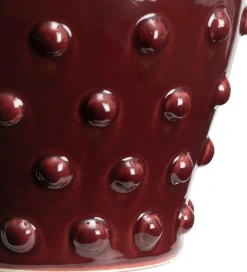 Hot XOOON Kathy vaas (H44cm) in de kleur Rood - COCOmaison