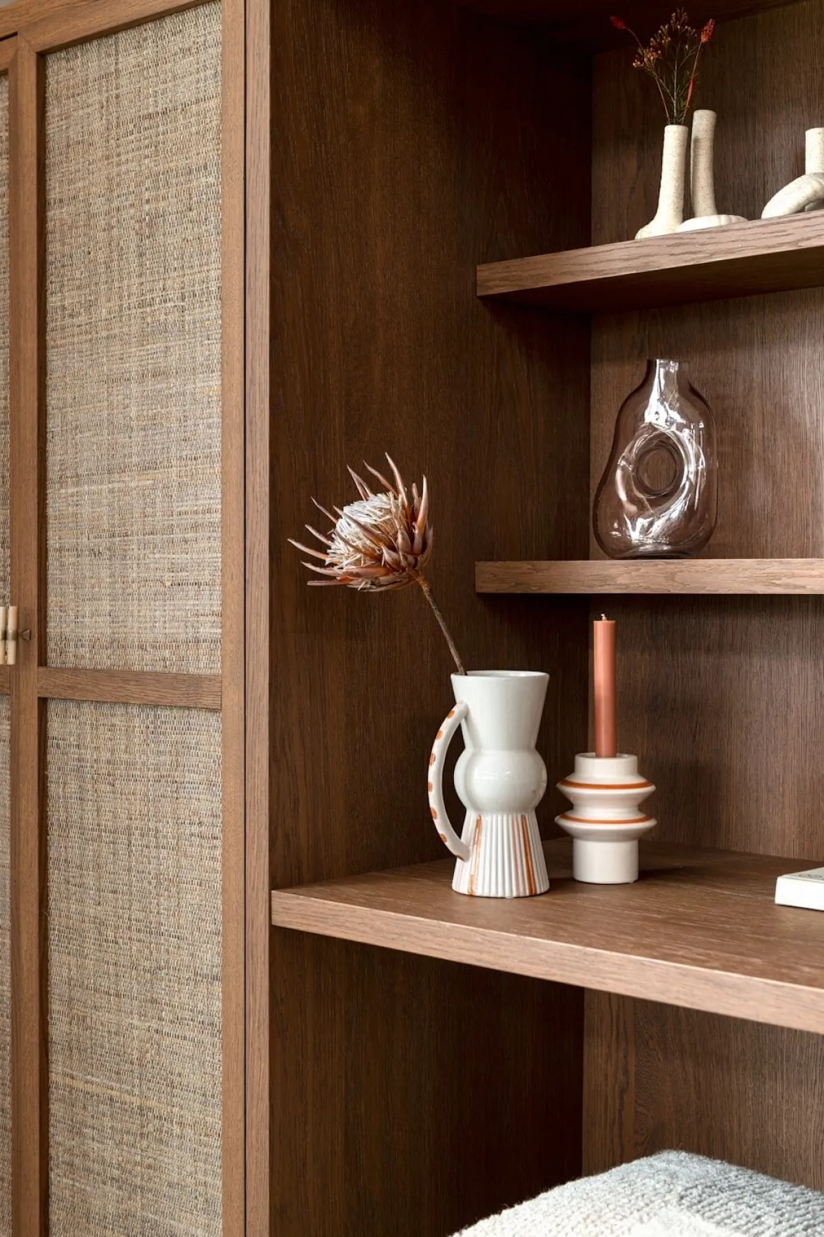 New XOOON Kiki vaas H17cm in de kleur Beige - COCOmaison