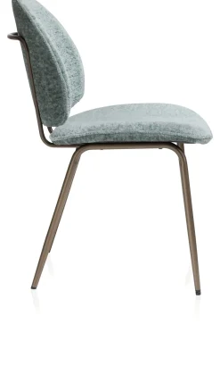 Sale XOOON Kjel eetkamerstoel - champagne frame in de kleur Groen