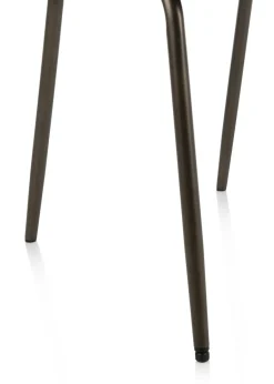 Clearance XOOON Kjel eetkamerstoel - champagne frame in de kleur Crème