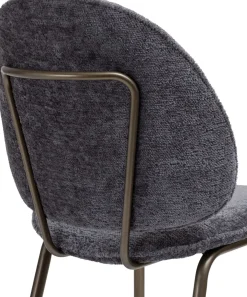 Discount XOOON Kjel eetkamerstoel frame in de kleur Antraciet - COCOmaison