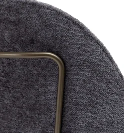 Discount XOOON Kjel eetkamerstoel frame in de kleur Antraciet - COCOmaison