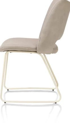 Outlet XOOON KODI eetkamerstoel - frame nebbia - stof Pala - lichtgrijs