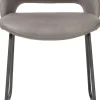 Hot XOOON KODI eetkamerstoel - frame graphite - stof Pala - leverkleur