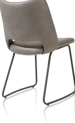 Hot XOOON KODI eetkamerstoel - frame graphite - stof Pala - leverkleur