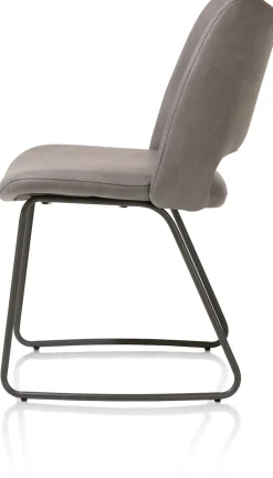 Hot XOOON KODI eetkamerstoel - frame graphite - stof Pala - leverkleur