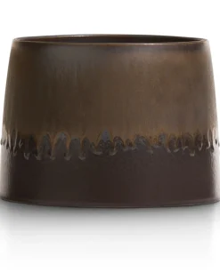 New XOOON Lara keramieken bloempot met metallic finish H17cm