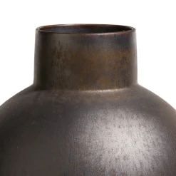 Outlet XOOON Lara keramieken vaas met metallic finish H38cm - COCOmaison