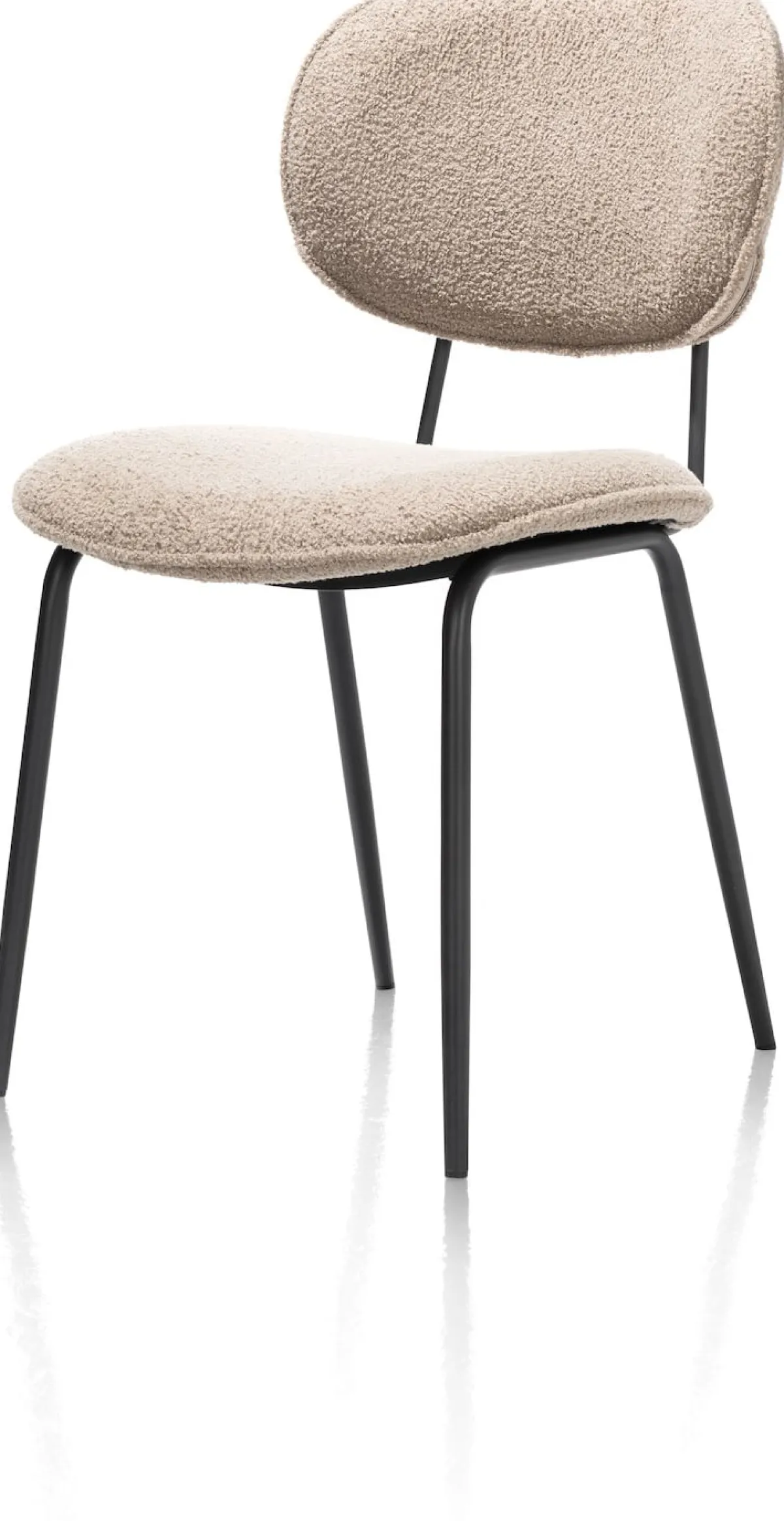 New XOOON LEXI eetkamerstoel (zwart frame ROB) -