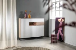 Hot XOOON LINDFIELD dressette 160 cm - eiken look