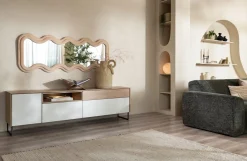 Outlet XOOON LINDFIELD lowboard 200 cm - eiken look