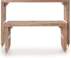 XOOON Lino bankje (96cm) in kleur Naturel van COCOmaison