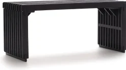 Discount XOOON Lino bankje (96cm) in kleur Zwart van COCOmaison