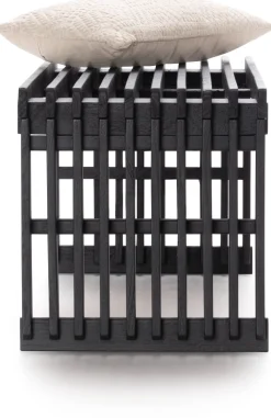 Discount XOOON Lino bankje (96cm) in kleur Zwart van COCOmaison