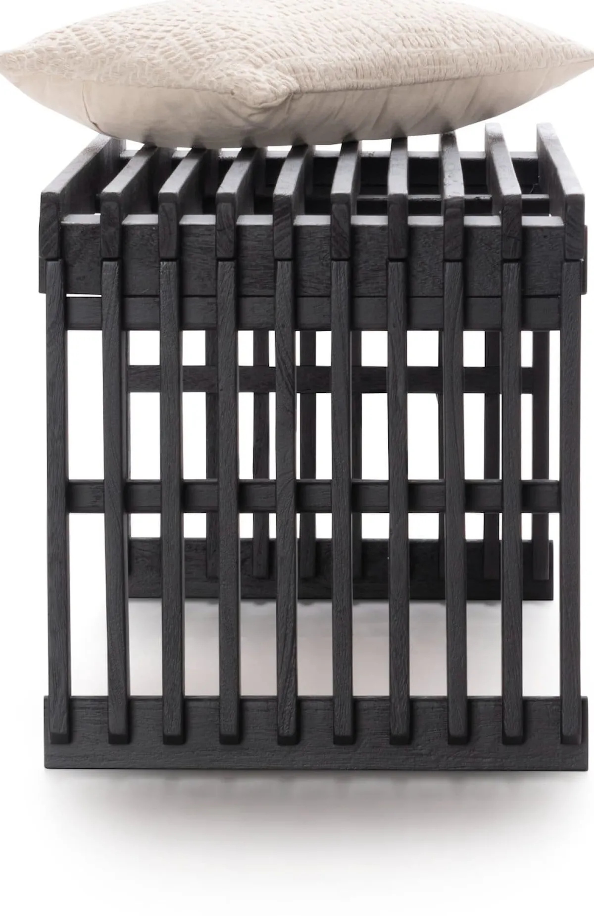 Discount XOOON Lino bankje (96cm) in kleur Zwart van COCOmaison