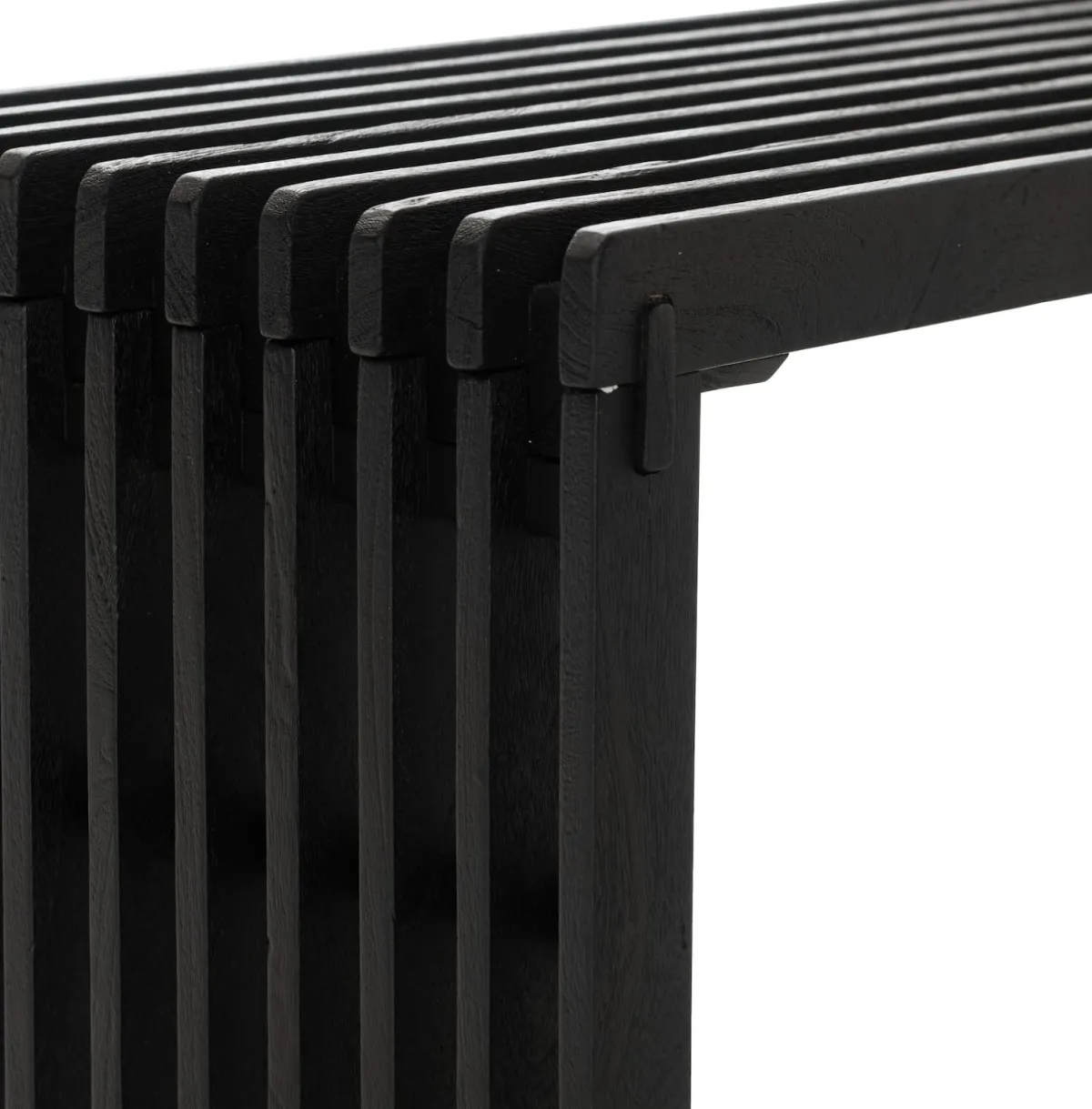 Discount XOOON Lino bankje (96cm) in kleur Zwart van COCOmaison