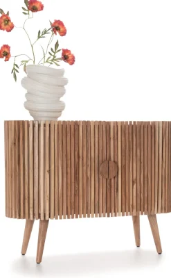 Discount XOOON Lino kast (100cm) in kleur Naturel van COCOmaison