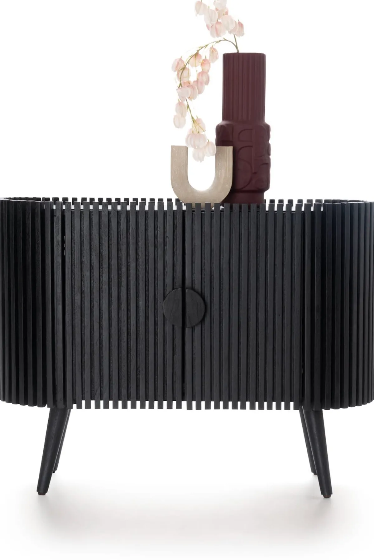 XOOON Lino kast (100cm) in kleur Zwart van COCOmaison