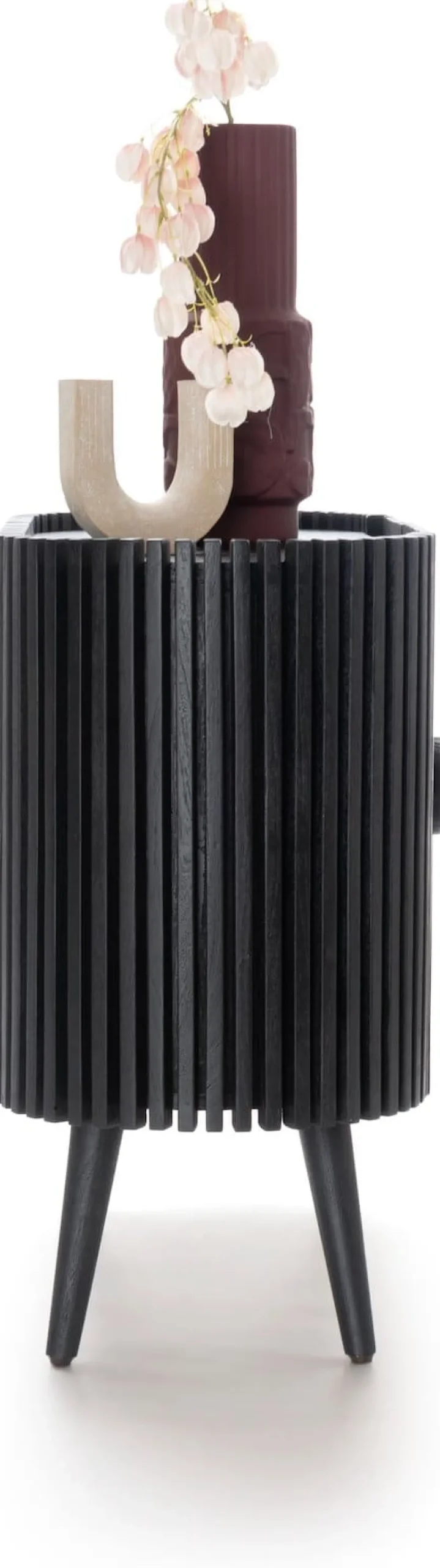 XOOON Lino kast (100cm) in kleur Zwart van COCOmaison