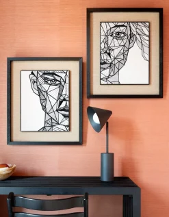 Discount XOOON Lino wandtafel (120cm) in kleur Zwart van COCOmaison