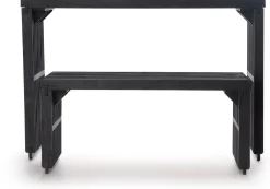 Discount XOOON Lino wandtafel (120cm) in kleur Zwart van COCOmaison