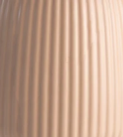 Outlet XOOON Liv vaas H28cm in de kleur Beige - COCOmaison