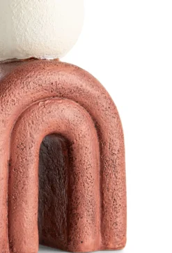 Outlet XOOON Lot kandelaar H15,5cm in de kleur Bruin - COCOmaison