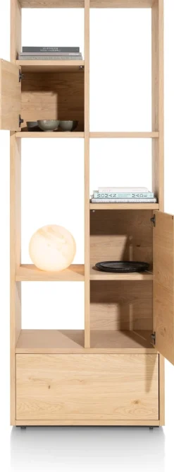 Online XOOON LUGANA roomdivider 76 cm - naturel eiken