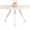 XOOON LUND eetkamertafel ovaal (210x120cm) centrale poot lang -