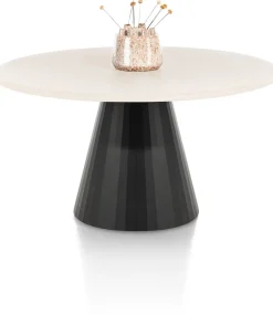 Discount XOOON LUND eetkamertafel rond (140cm) cone poot -