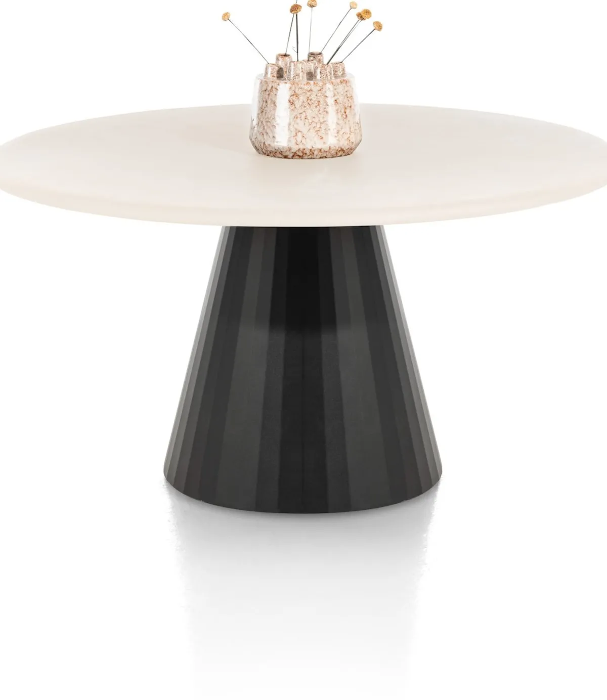 Discount XOOON LUND eetkamertafel rond (140cm) cone poot -