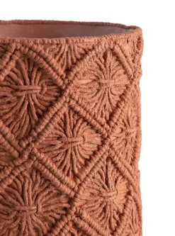 XOOON Maeve pot H26cm in de kleur Terra Cotta - COCOmaison