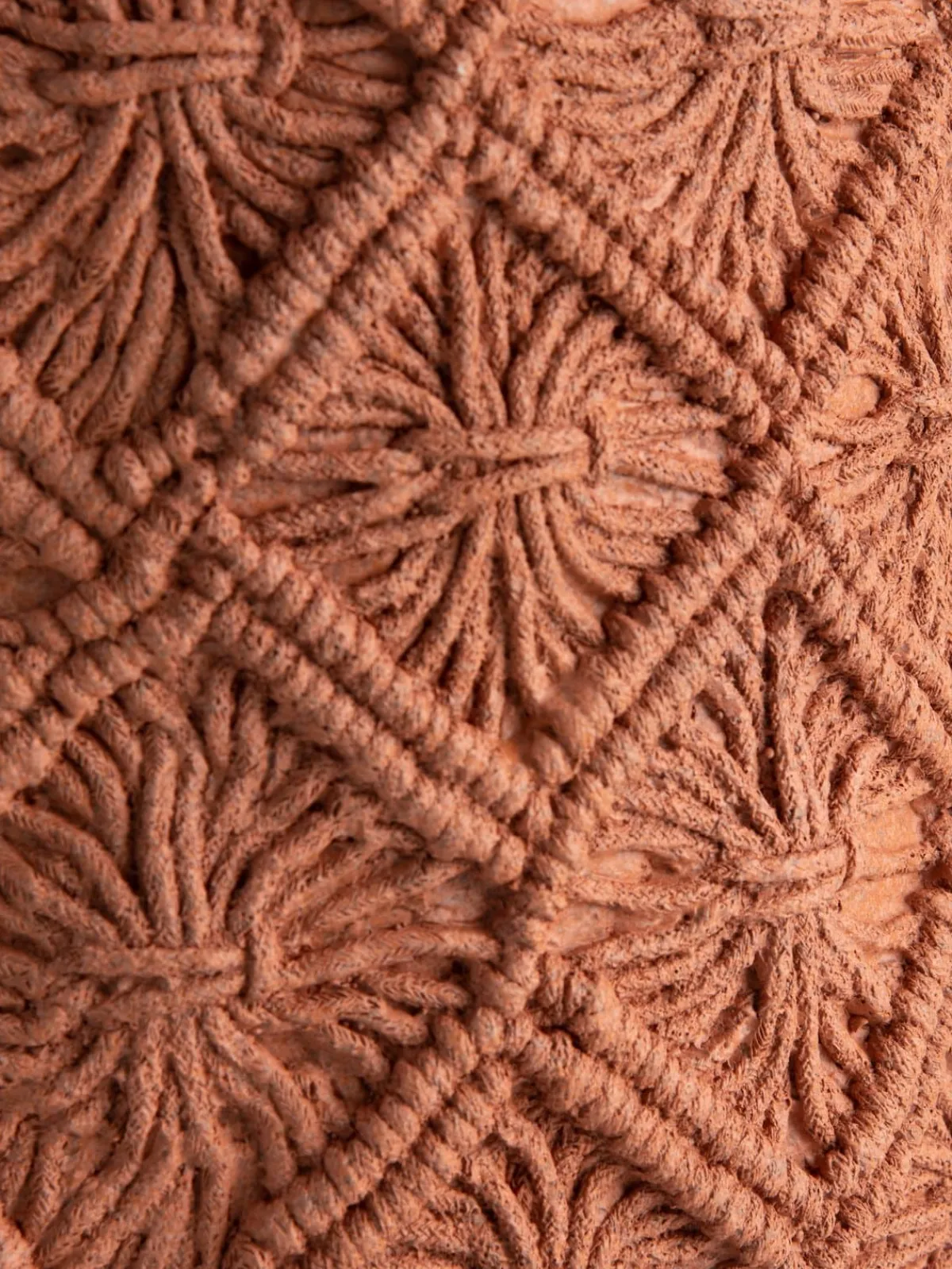 XOOON Maeve pot H26cm in de kleur Terra Cotta - COCOmaison