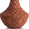 Hot XOOON Maeve vaas H33cm in de kleur Terra Cotta - COCOmaison