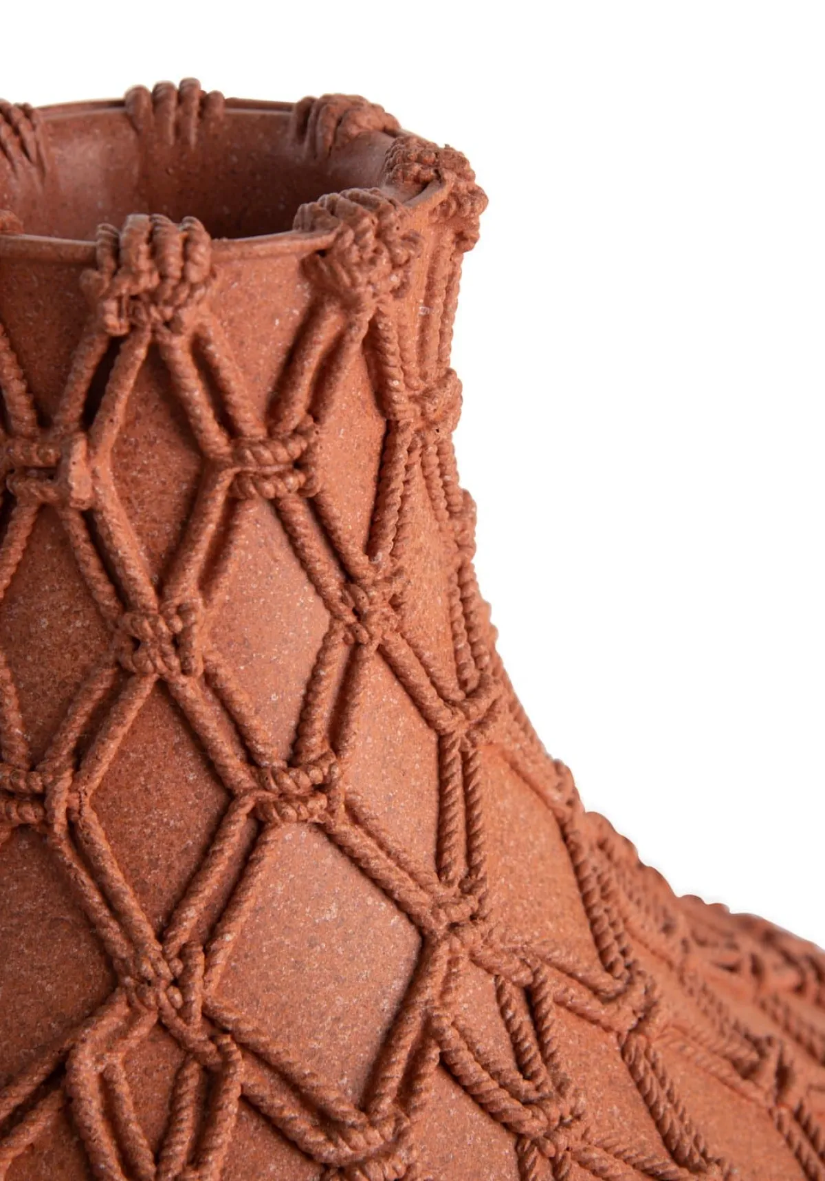 Hot XOOON Maeve vaas H33cm in de kleur Terra Cotta - COCOmaison