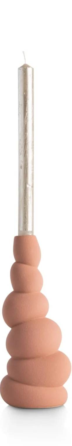 Hot XOOON Maria kandelaar H23,5cm in de kleur Terra Cotta - COCOmaison
